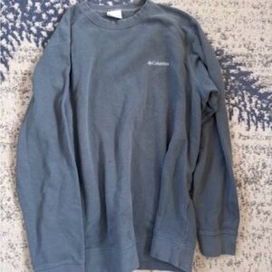 Columbia Men’s Large Crewneck Sweatshirt – Blue